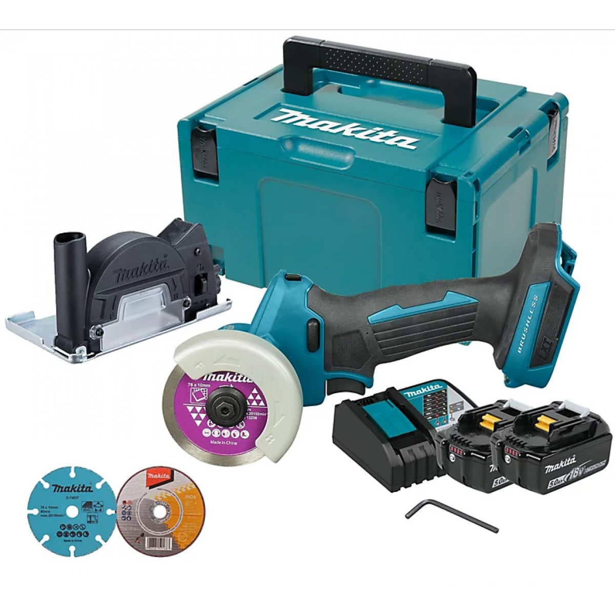 Makita DMC300RTJ 18V 充電式小型切割機連配件套裝